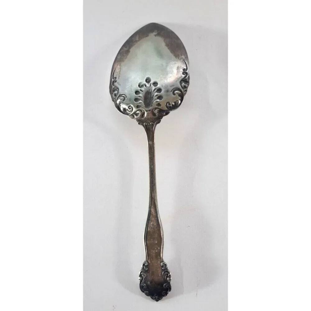 Antique Norma Pie Knife Server 1900 Montgomery Ward Victorian Silverplate